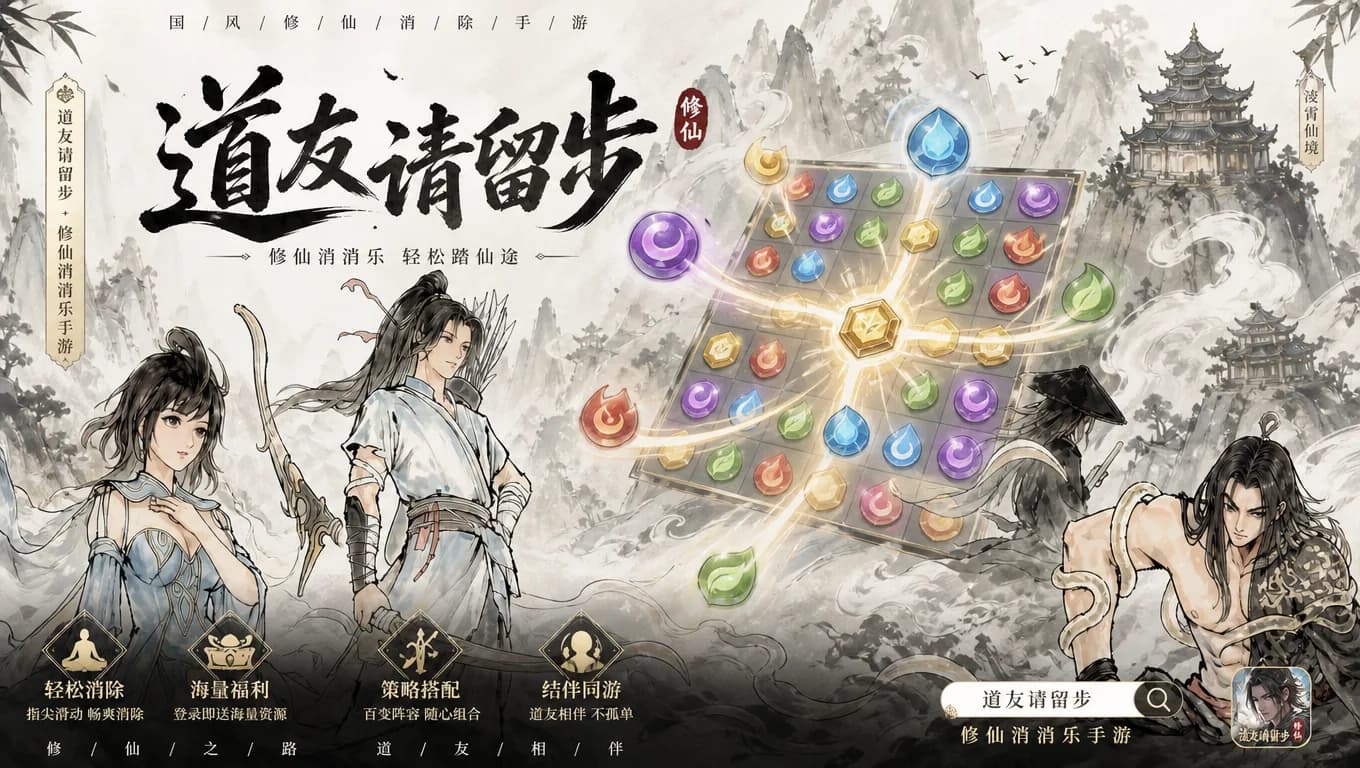 道友请留步(修仙消消乐手游)