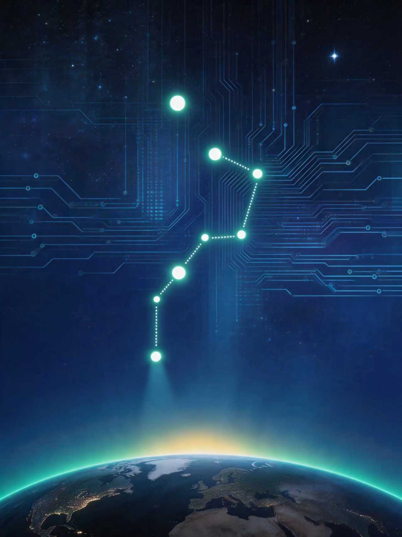 Offmap · 星图指向地球